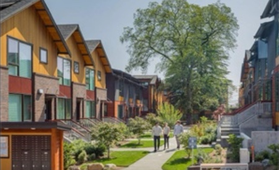 Revitalized residential neighborhood